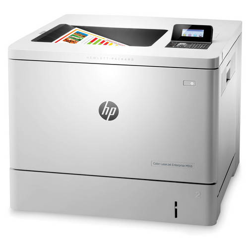 Refurbish HP Color LaserJet Enterprise M553n Laser Printer/Toner Value Bundle Pack (B5L24A#BGJ-RC) (Certified Refurbished)