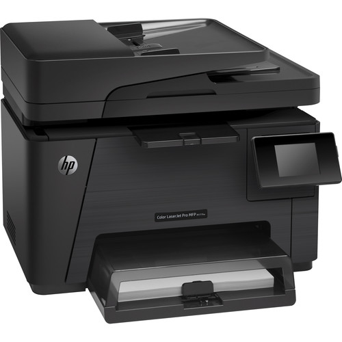 Refurbish HP Color LaserJet Pro M177fw Color Laser Printer/Toner Value Bundle Pack (CZ165A-RC) (Certified Refurbished)