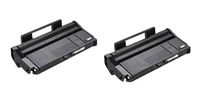 Compatible Lanier SP-100/112 Black Toner Cartridge (2/PK-1200 Page Yield) (TYPE SP100A) (440-71652PK)