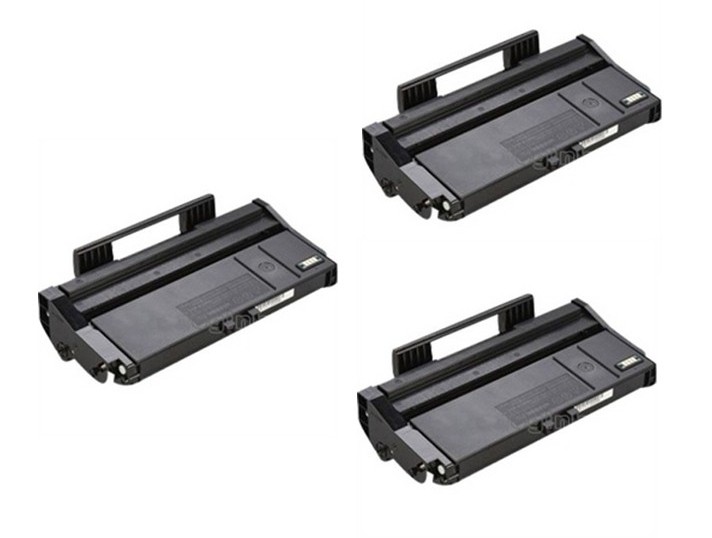 Compatible Lanier SP-100/112 Black Toner Cartridge (3/PK-1200 Page Yield) (TYPE SP100A) (440-71653PK)