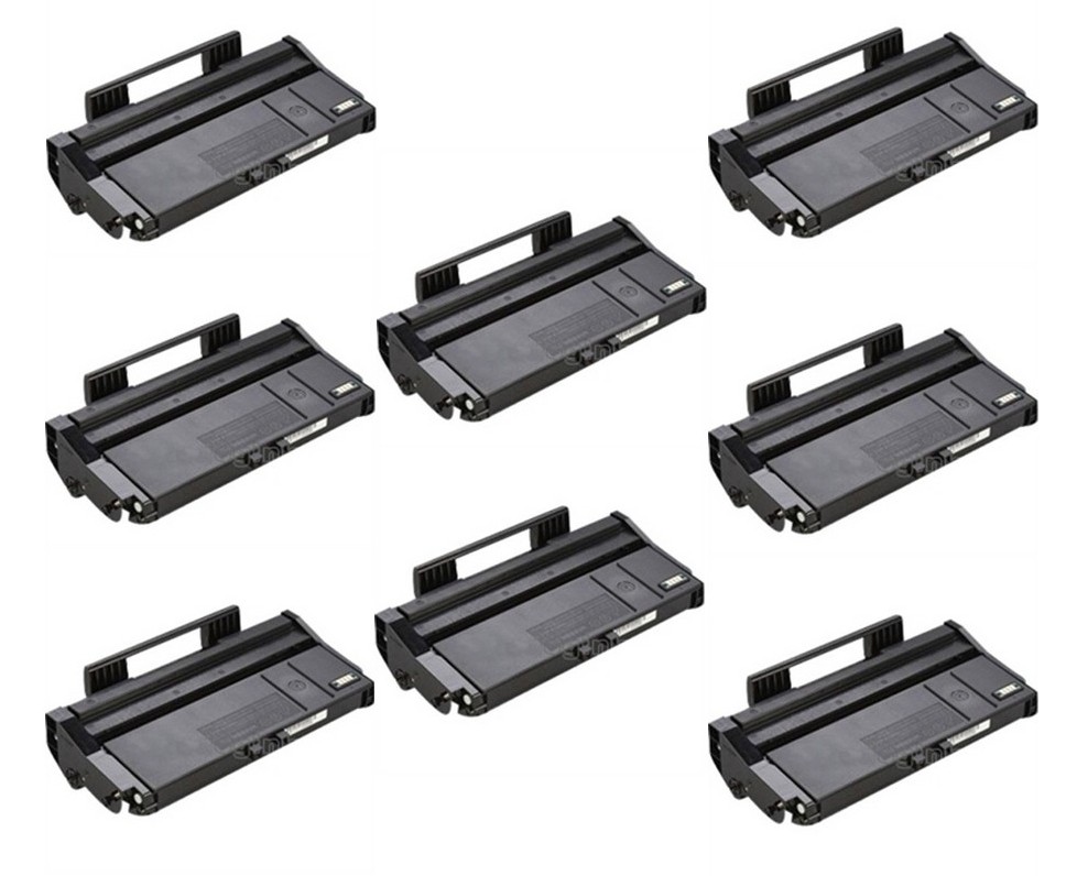 Compatible Savin SP-100/112 Black Toner Cartridge (8/PK-1200 Page Yield) (TYPE SP100A) (44658PK)