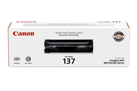 Canon MF-211/229/237/249 Black Toner Cartridge (2400 Page Yield) (CRG-137) (9435B001)