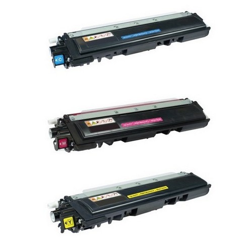 Compatible Brother TN-210CMY Toner Cartridge Combo Pack (C/M/Y)