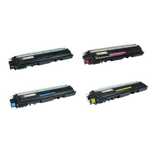 Compatible Brother TN-210MP Toner Cartridge Combo Pack (BK/C/M/Y)
