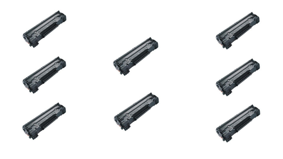 Compatible HP LaserJet P1566/P1606 Toner Cartridge (8/PK-2100 Page Yield) (NO. 78A) (CE278A8PK)