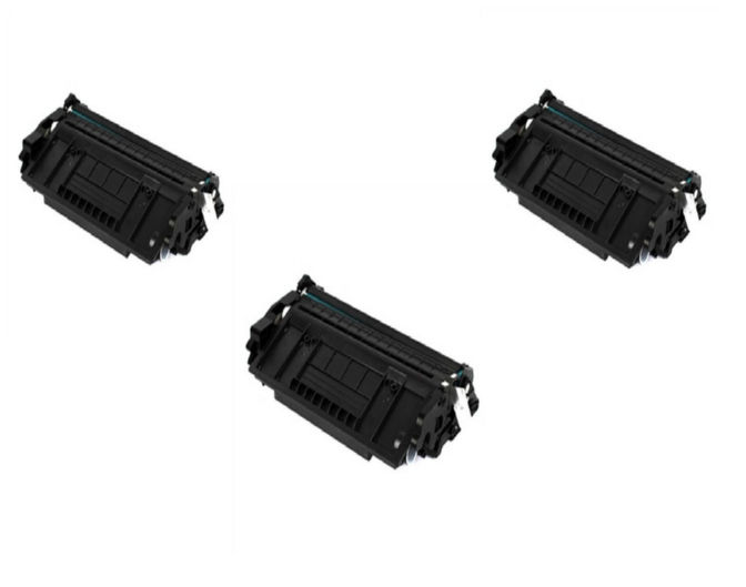 Compatible HP LaserJet Pro 402/M426 Black Toner Cartridge (3/PK-3100 Page Yield) (NO. 26A) (CF226A3PK)