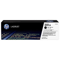 HP Color LaserJet Pro M252/274/277 Black Toner Cartridge (1500 Page Yield) (NO. 201A) (CF400A)