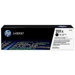 HP Color LaserJet Pro M252/274/277 Black High Yield Toner Cartridge (2800 Page Yield) (NO. 201X) (CF400X)