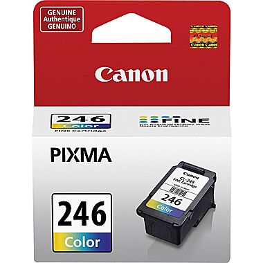 Canon CL-246 Tri-Color Inkjet (180 Page Yield) (8281B001)