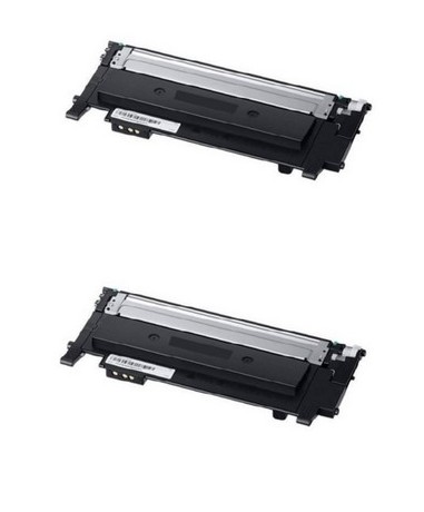 Compatible Samsung Xpress C430W/C480FW Black Toner Cartridge (2/PK-1500 Page Yield) (CLT-P404B)