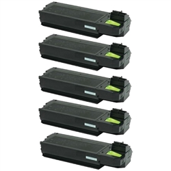 Compatible Sharp FO-2080/FO-DC550 Black Toner Cartridge (5/PK-6000 Page Yield) (FO-55ND5PK)