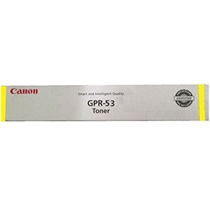 Canon IR ADVANCE C3325/3520/3525/3530 Yellow Toner Cartridge (19000 Page Yield) (GPR-53Y) (8527B003)