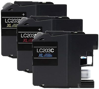 Compatible Brother LC-2033PKS Inkjet Combo Pack (C/M/Y)