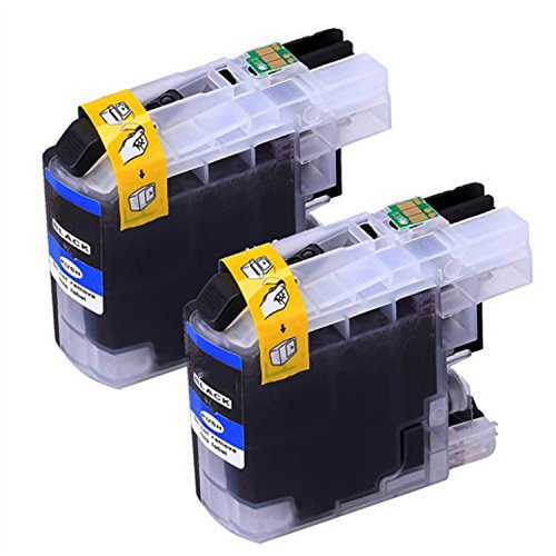 Compatible Brother MFC-J4320/4625 Black Extra High Yield Inkjet (2/PK-1200 Page Yield) (LC-2072PKS)