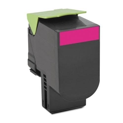 Compatible Lexmark CX-510 Magenta Extra High Yield Toner Cartridge (4000 Page Yield) (NO. 801XM) (80C1XM0)