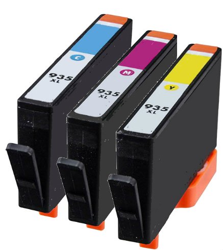 Compatible HP NO. 935XL High Yield Inkjet Combo Pack (C/M/Y) (F6U05BN)