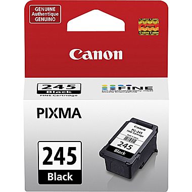 Canon PG-245 Black Inkjet (180 Page Yield) (8279B001)