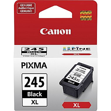 Canon PG-245XL Black High Yield Inkjet (300 Page Yield) (8278B001)