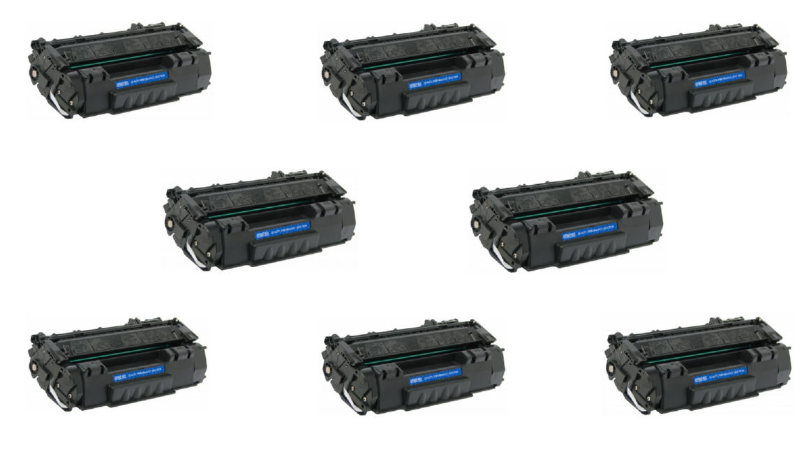 Compatible HP LaserJet 1320 Toner Cartridge (8/PK-6000 Page Yield) (NO.49X) (Q5949X8PK)