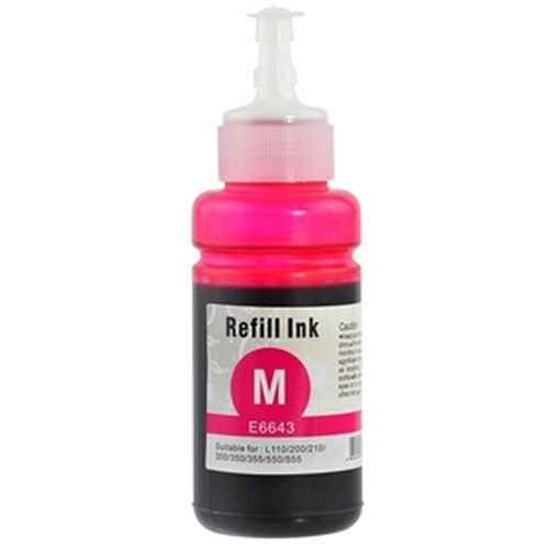 Compatible Epson NO. 664 Dye Magenta Ecotank Ink Bottle (70ML-6500 Page Yield) (T664320)