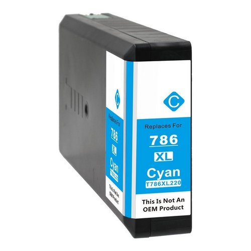 Remanufactured Epson NO. 786XL Cyan High Yield Inkjet (2000 Page Yield) (T786XL220)