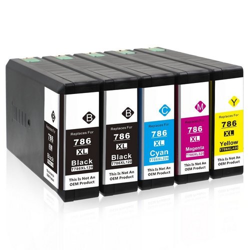 Remanufactured Epson NO. 786XL Inkjet Combo Pack (2-BK/1-C/M/Y) (T786XL2B1CMY)