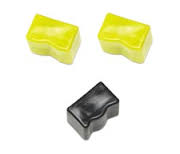 Media Sciences MS350Y2K1 Color Solid Ink Sticks (2 Yellow/1 Black) - Equivalent to Tektronix-Xerox 016-1758-00