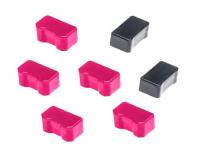 Compatible Tektronix-Xerox Phaser 340/350/360 Solid Ink Sticks (5 Magenta/2 Black) (5860 Page Yield) (016-1760-00)