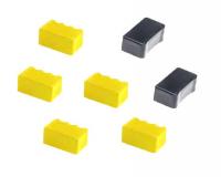 Compatible Tektronix-Xerox Phaser 860 Color Solid Ink Sticks (5 Yellow/2 Black) (7000 Page Yield) (016-1905-01)