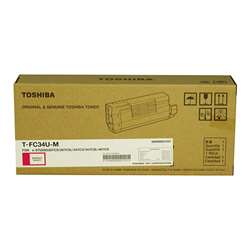Toshiba e-STUDIO 287/347/407/477CS Magenta Toner Cartridge (11500 Page Yield) (T-FC34UM)
