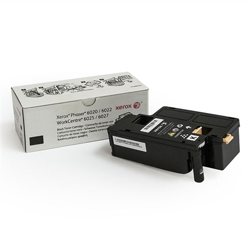 Xerox Phaser 6020/6022/WC-6025/6027 Black Toner Cartridge (2000 Page Yield) (106R02759)
