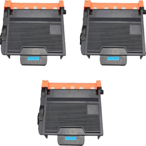 Compatible Brother HL-L6200/6300/6400 High Yield Black Toner Cartridge (3/PK-12000 Page Yield) (TN-8803PK)