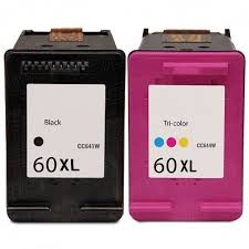 Compatible HP NO. 60XL Inkjet Combo Pack (Black/Color) (CD948BN)