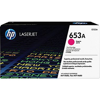HP LaserJet Enterprise 600 Color M675/M680N Magenta Toner Cartridge (16500 Page Yield) (NO. 653A) (CF323A)