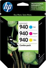 HP NO. 940 Inkjet Combo Pack (C/M/Y -900 Page Yield) (CN065FN)