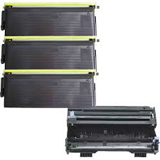 Compatible Brother DR-500/TN-560VB Drum/Toner Value Combo Pack (1ea-Drum -20000 Page Yield/3ea Toners-7000 Page Yield)