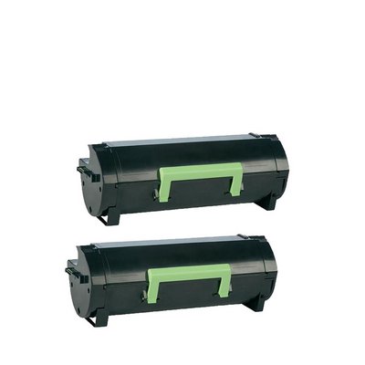 Compatible Lexmark M5155/5163/5170/XM-5163/XM-5170 Black Toner Cartridge (2/PK-35000 Page Yield) (24B60152PK)