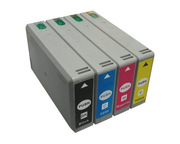 Remanufactured Epson NO. 676XL Inkjet Combo Pack (BK/C/M/Y) (T676XL120-BCS)