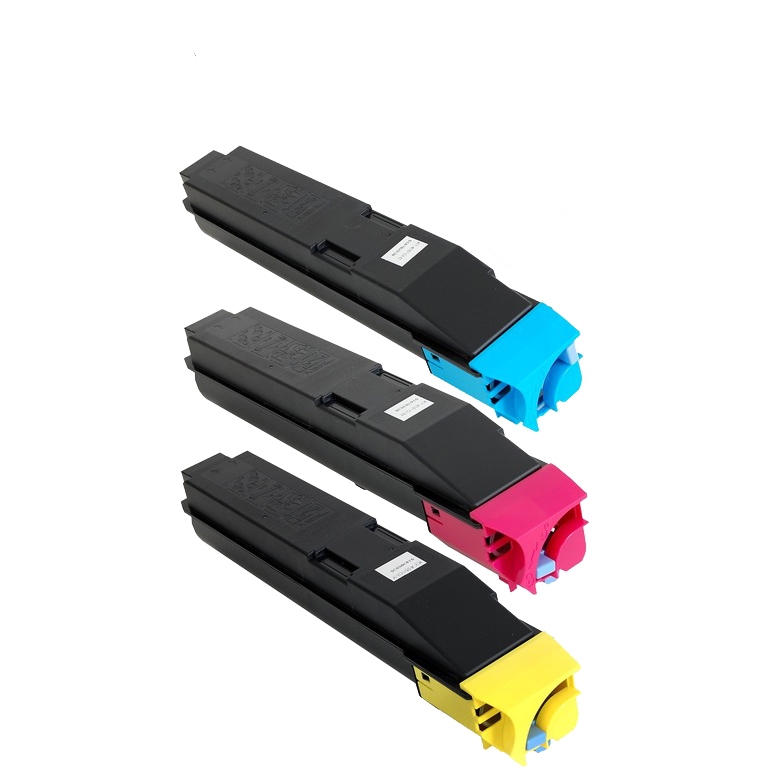 Compatible Kyocera Mita TASKalfa 4550/5551ci Toner Cartridge Combo Pack (C/M/Y) (TK-8507CMY)