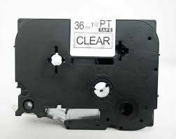 Compatible Brother Black on White Laminated P-Touch Label Tape (3/4 X 26Ft.) (TZ-241)