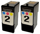 Compatible Lexmark NO. 2 Color Inkjet (2/PK) (18C1501)