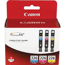 Canon CLI-226 Inkjet Combo Pack (C/M/Y) (4547B005)