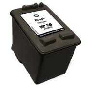 Compatible HP NO. 56 Black Inkjet (450 Page Yield) (C6656AN)