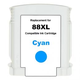 Compatible HP NO. 88XL Cyan Inkjet (1700 Page Yield) (C9391AN)
