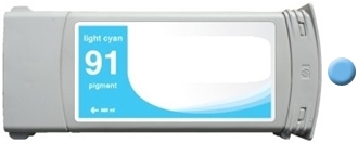 Compatible HP NO. 91 Light Cyan Inkjet (775 ML) (C9470A)