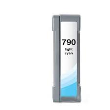 Compatible HP NO. 790 Low-Solvent Light Cyan Inkjet (1000 ML) (CB275A)