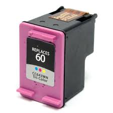 Compatible HP NO. 60 Tri-Color Inkjet (165 Page Yield) (CC643WN)