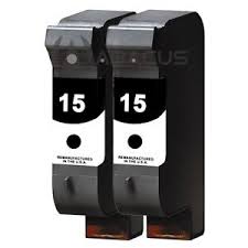 Compatible HP NO. 15 Black Inkjet (2/PK-500 Page Yield) (C6653FN)