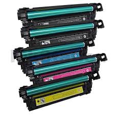 Compatible HP Color LaserJet M551/575 Toner Cartridge Combo Pack (2-BK/1-C/M/Y) (NO. 507A) (CE402B1CMY)