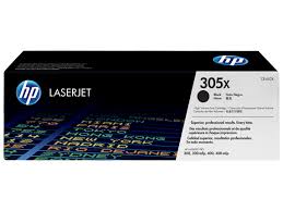 HP Color LaserJet M351/475 Black Toner Cartridge (4000 Page Yield) (NO. 305X) (CE410X)